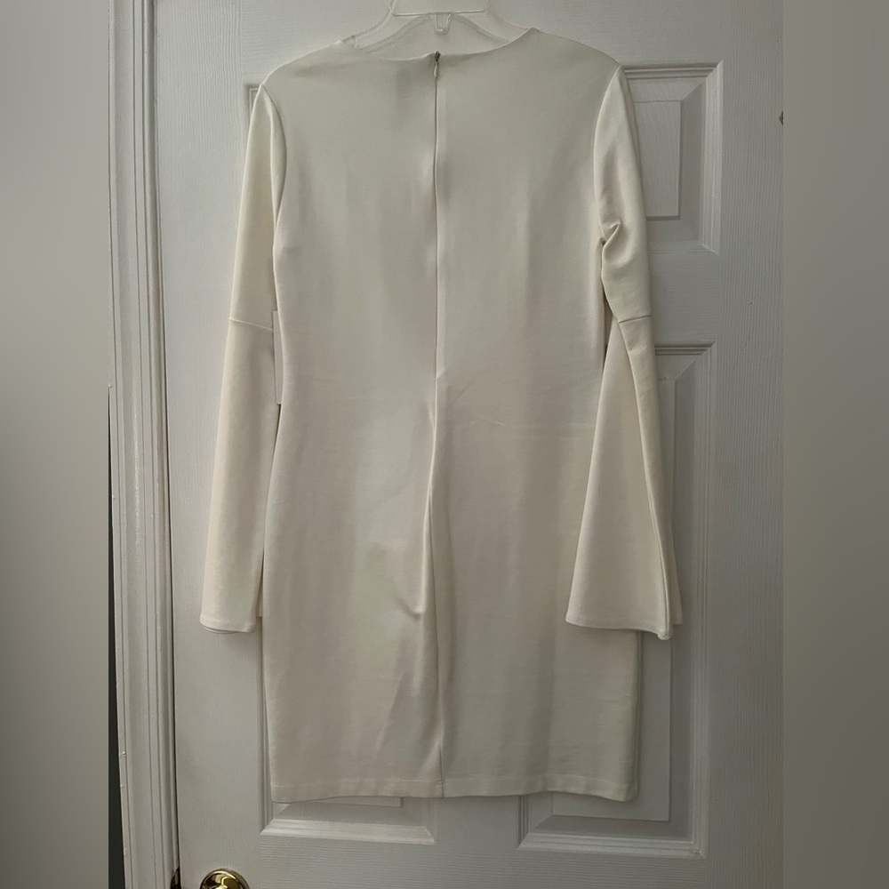 NWT - design lab by Lord & Taylor off white mini dress - Picture 8 of 13